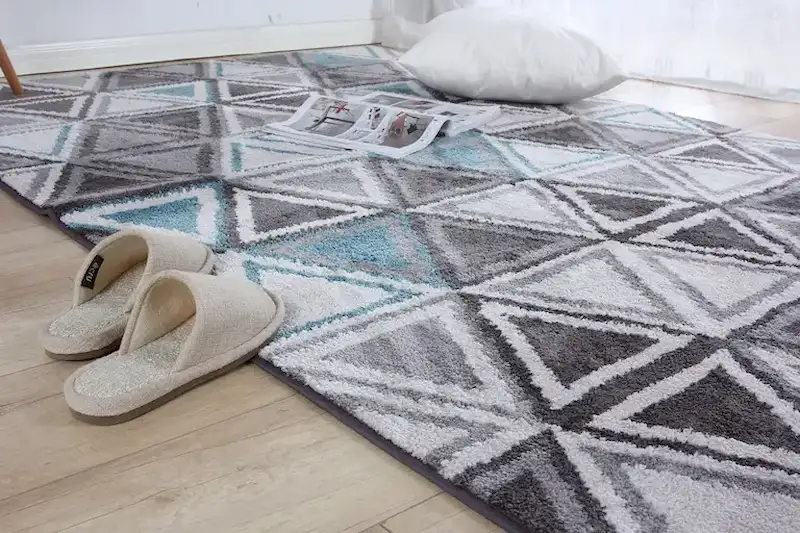 bold pattern for modern living room