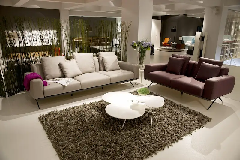 shag rug for modern living room